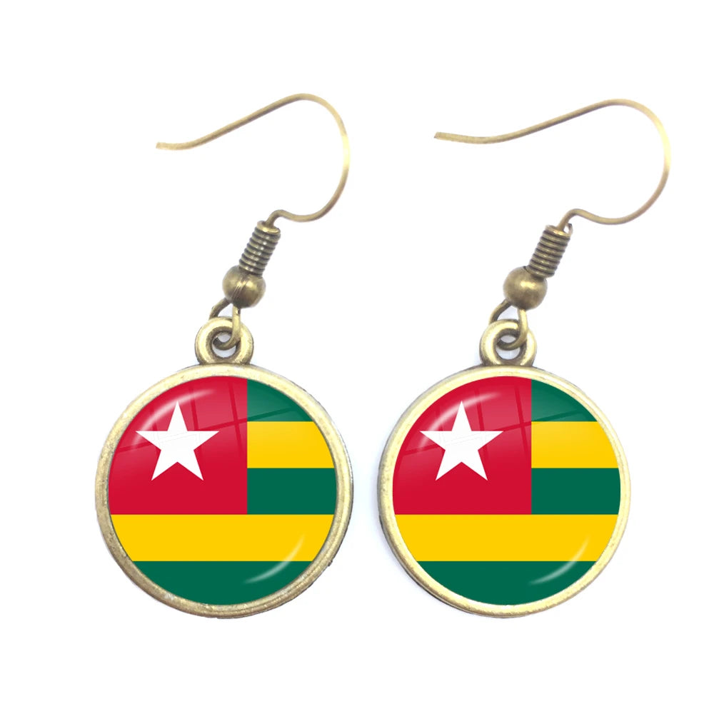Boucles d'oreilles de pays