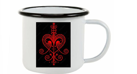 Erzulé Freda Sacred Mug: Awaken your Spirituality and Embrace Divine Love!"